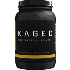 KAGED MUSCLE 分離乳清蛋白 巧克力花生醬口味, 1個, 1.36kg