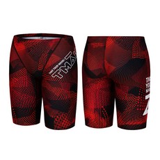 티막수영복[NC 강서점 직접출고] 남성 탄탄이 도트웨이브 5부 실내수영복