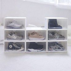신발보관함 신발장정리대 슈즈 2color 신발 신발정리 베르 WWFD6BDE, 화이트, 1개