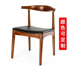 實木 L型書桌 電腦桌 轉角書桌 免組裝長書桌, 牛角椅(黑墊)