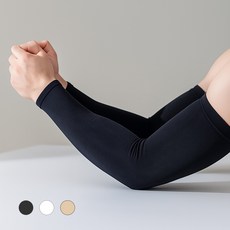 메디플릿 자외선 차단 냉감 심리스 쿨토시, 2개, 블랙
