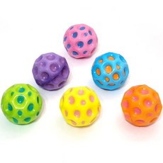 잘 튀는 오로라 탄성볼 12개 바운스볼 판촉물 공놀이 얌체공 스펀지볼 미니탱탱볼 단체선물 탄성볼 dew+316wR