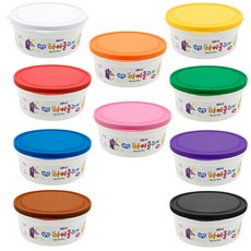 아모스 탱탱 아이클레이 대용량 버킷 400g, 1개, 아모스 아이클레이 400g 대용량 - 파랑