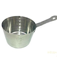 대목 스텐 계량컵 200ml 믹싱