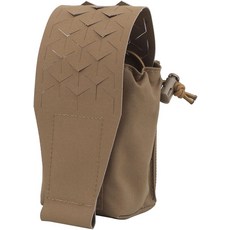 GYDEHUTJ 다기능 전술 파우치 에어소프트 몰 더블 762256 매그 홀더 라디오 GP 가방 유틸리티 EDC 조끼 벨트, Matte Black