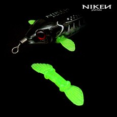 니켄 이카키드 지느러미 / 에기 튜닝 야광 핀, 1개