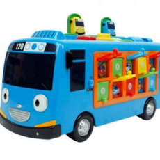 유아 버스 장난감 어린이 미니버스 운전놀이 아기 버스 놀이 자동차 모형 멜로디 집중력 소근육 미로 색깔