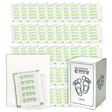 감성리빙 e편한 발 바닥 패치 힐링패치, 50개