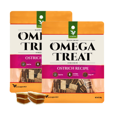 펫보타닉스 강아지 오메가 트릿, 타조, 141g, 2개
