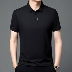 polo衫男涼感衣休閒上衣商務運動衣寬鬆透氣翻領速乾男上衣吸濕排汗薄短袖短袖polo衫中年男裝衣服登山工作服高爾夫羽球衣