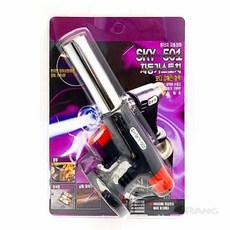 부탄가스 원터치 자동 점화 토치 숯점화기 토치라이터 가스토치 부탄가스토치 캠핑용토치 캠핑토치, 1개, SKY501자동토치