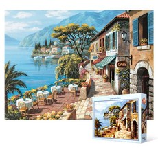 1000피스 카페 커피숍 직소 조각퍼즐 오버룩 2 45247ea 1(EA), 1개