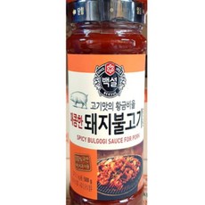 가정 음식점 돼지불고기양념(백설 500g)