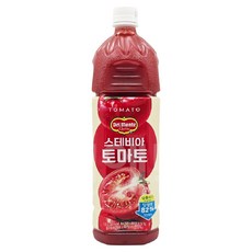 롯데 델몬트 스테비아 토마토 1.5L 낱개 / 1페트, 1개