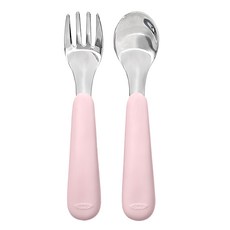 OXO tot 叉匙組, 叉子 + 湯匙, 煙灰粉, 1組