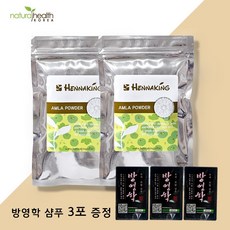 헤나킹 친환경 두피보호 천연 유기농 헤나 염색 100g 2봉 구성 / 구매금액별 선물증정, 2개, 암라