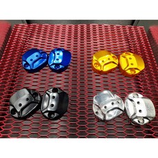 【曼巴小舖】OROCHI x MMBCU 小鴨尾流線造型油杯蓋 皇家紫鈦螺絲or土豪金 帝王黑 MMBCU改裝 潮流實用, 1個, 金色油杯蓋+基本螺絲