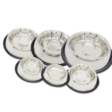 반려동물 스텐 식기 480ml 배식용 강아지 애완견 bob+11169UV