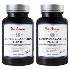 Dr.Brian ROETTGER 葉黃素玉米黃質增強版 164 粒膠囊, 2個, 60顆