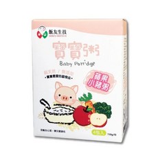 飯友 農純鄉 寶寶粥150gx4入/盒 即食粥 副食品, 1個