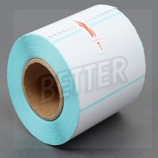 바코드 감열 롤라벨 500매(80x50mm) 종이스티커