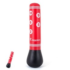 [구마누] 어린이운동 어린이운동기구 실내장난감 펀치백 아동용 오뚝이 에어 펀칭백 타겟 에어백 스포츠 권투