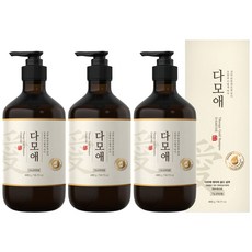 (3개) 다모애 테라피 골드 탈모샴푸 남여공용 400g, 3개