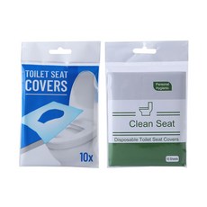 WIDE VIEW 馬桶坐墊紙隨身包 水溶性 10入x10包 TCB-03, 1個