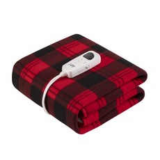 尚朋堂 微電腦雙人電熱毯 SBL-472C, 雙人, 紅色格子