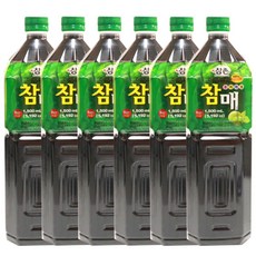참존식품 참매 프리미엄, 6개, 1.5L