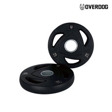 오버독 중량무광원판 (중량봉용), 중량봉용원판, 2개, 2.5kg