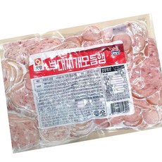 대용량 냉동 부대찌개모둠햄 1000g 벌크 캠핑 모듬햄, 1개