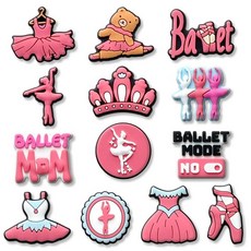 악어 클로그를 위한 신발 장식 참 성인용 참 액세서리 십대 발레 스몰 154269