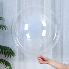 잘안터지는 투명풍선 PVC 버블 파티 컨페티풍선