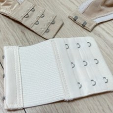 여성임신용품 브레지어연장끈 늘어나는둘레밴드 3단고정고리 베이지나일론 저자극 10CM