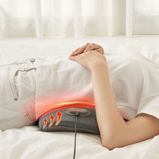 [슬룸 정품] 슬룸 허리 마사지기 스트레칭 온열 3단 조절 마사지 허리베개 프로, SL-002(1개)