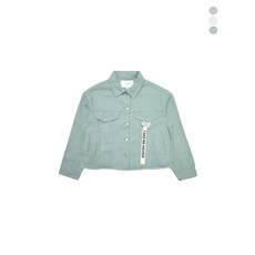 카이아크만 카이아크만 여) 장식 크롭 트러커 자켓(FKOEDUA512P)