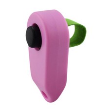 GHSHOP 개 훈련 사운드 클리커 조류 말 강아지를위한 휴대용 애완견 클 리모콘, 6.5x1.7x3.5cm, pp, 분홍색, 1개