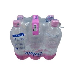 아이시스 8.0 ECO 생수 무라벨, 12개, 1L