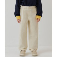 MUSINSA STANDARD KIDS 레귤러 핏 밴딩 치노 팬츠 [크림] 416589