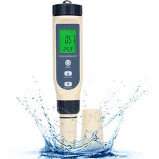 diymore의 2026년형 염도 측정기 5 in 1 pH 온도 EC TDS 수영장 온수 욕조 수족관 수경재배 식수용 높은 정확도 간편한 보정 2285885