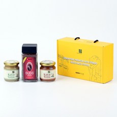 싱가포르 카야잼 2 스위스하코커피1 선물세트 3입 (240gX2+100gX1) 4종택1