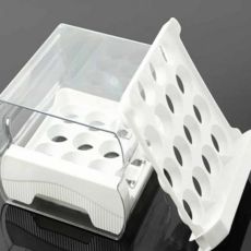 계란트레이 서랍식 계란케이스(화이트) 냉장고계란트레이 달걀정리함 79000EA 1EA, 본상품