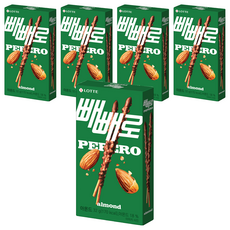 롯데제과 아몬드 빼빼로, 32g, 5개