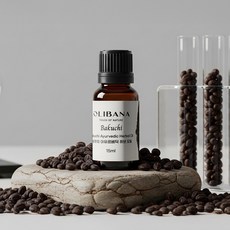 [올리바나] 바쿠치 아로마 에센셜오일 비건 100% 순수 원액 아로마테라피 15ml, 1개