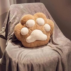고양이 발바닥 담요 겸용 낮잠베개 사무실 낮잠용 쿠션