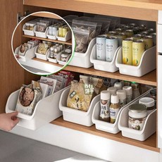 쌍문상회 장 박스 수납바구니 정리 주방수납장 옷정리함 바구니 주방 주방정리 선반 주방선반 수납 함 40872EA