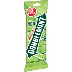 WRIGLEY'S Doublemint 츄잉껌 벌크 팩 스틱 15개(3팩) - 껌 팩, WRIGLEY'S Doublemint 츄잉껌 벌크 팩,, 1개