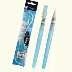 워터 브러쉬 소 캘리그라피펜세트 수채화도구 강템, 1개