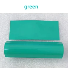 100개갑 18650 리튬 배터리 PVC 열수축 슬리브 스킨 필름, 01 100PCS for 18650, 14 A14-green